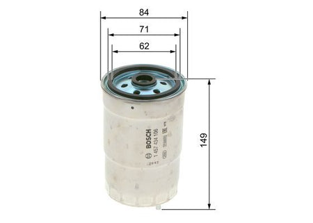 Filtro de combustível Bosch 1457434106 - vista 5