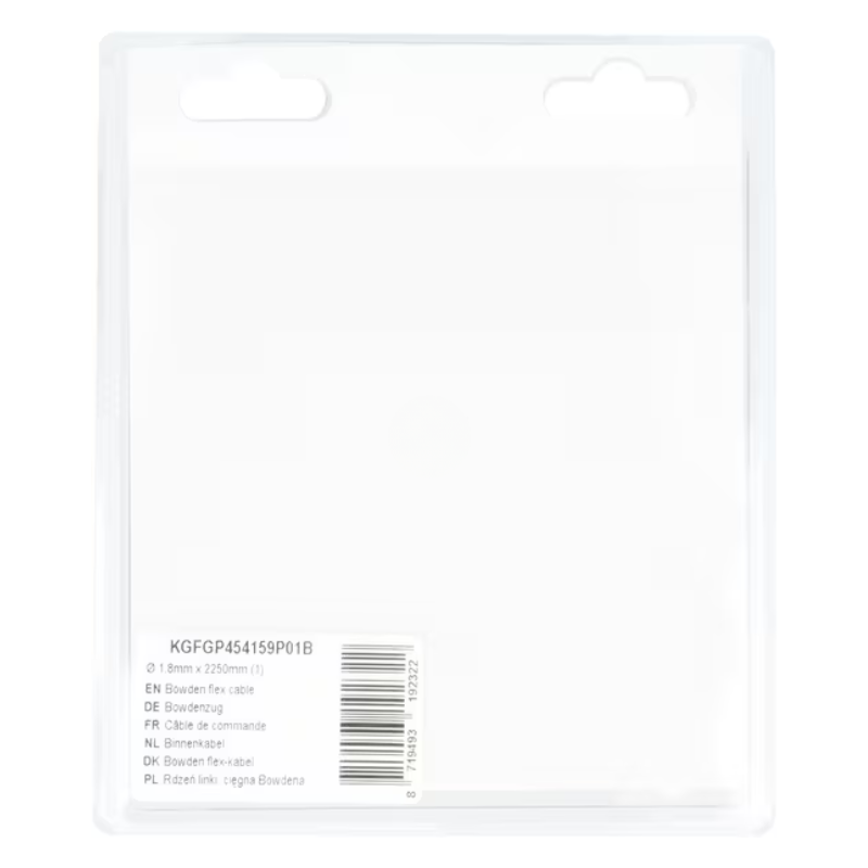 Cabo bowden, alma Ø1,8 mm x 2250 mm (1ud.) - KGFGP454159P01B