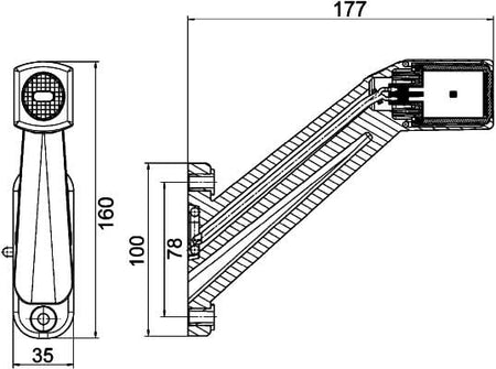 Luz traseira direita Hella 2VP340931161 - vista 12
