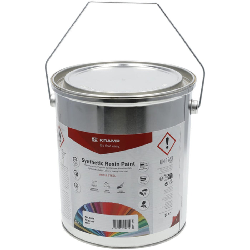 Tinta RAL6009 verde abeto, 5L – 600912KR