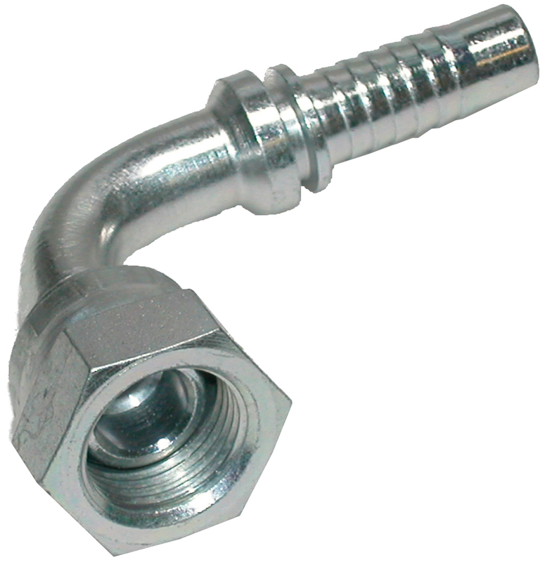 DKR 90° 3/8" DN 08 Hydraulikschlauch-Fitting