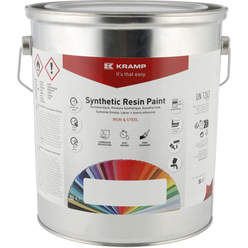 Tinta RAL 3001 vermelho sinalização, 5L