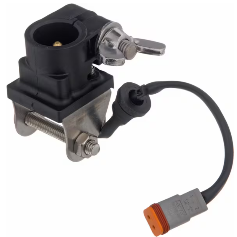 Adaptador de abraçadeira para tubos com conector Deutsch