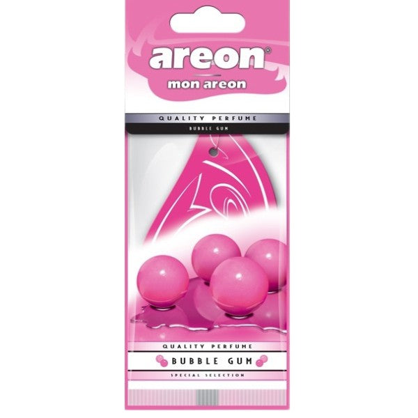 Ambientador auto em cartão Areon Bubble Gum / Pastilha