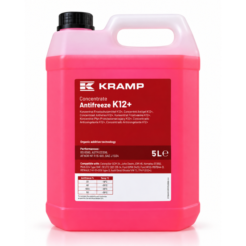 Anticongelante K12+ Concentrado Rosa 5L