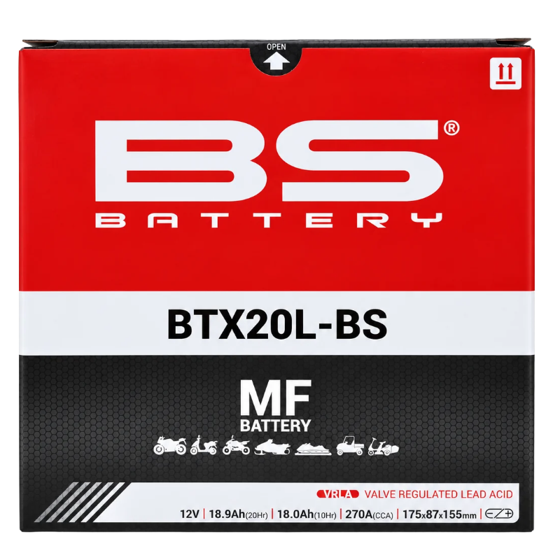 Bateria BS Battery BTX20L-BS – 12V 18Ah 270A AGM