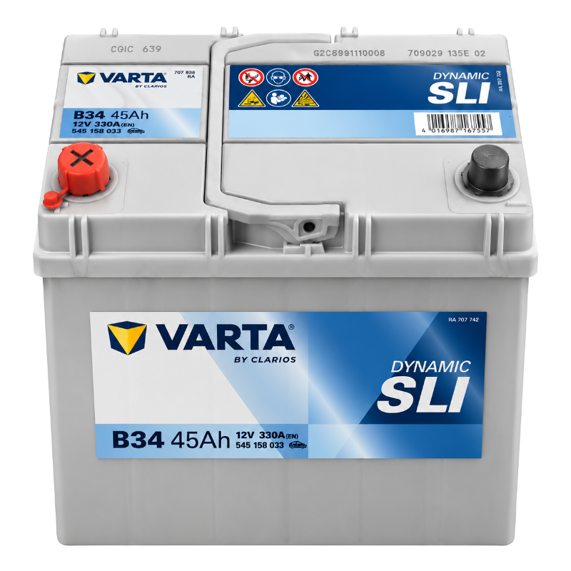 Bateria VARTA Dynamic SLI B34 – 12V 45Ah 330A