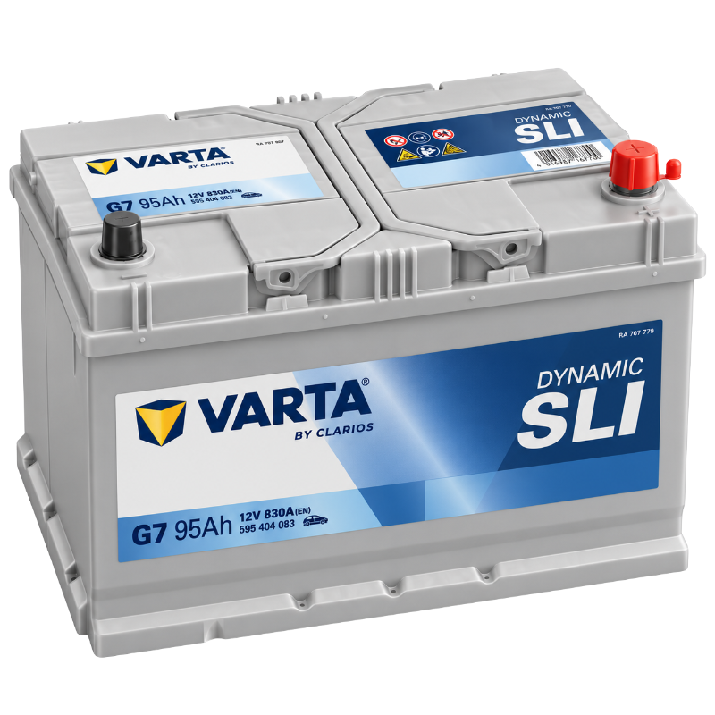 Bateria VARTA Dynamic SLI G7 – 12V 95Ah 830A
