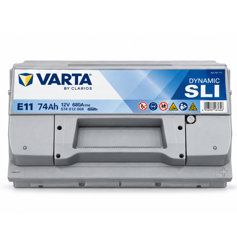 Bateria VARTA E11 Dynamic SLI 12V 74Ah 680A