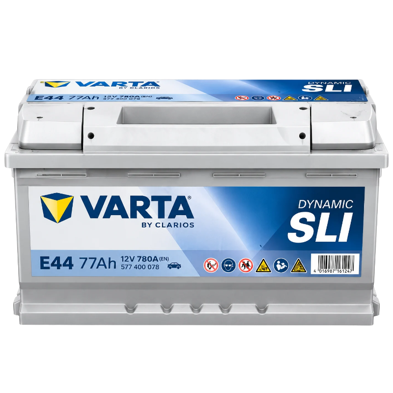 Bateria VARTA E44 Dynamic SLI - 12V 77Ah 780A
