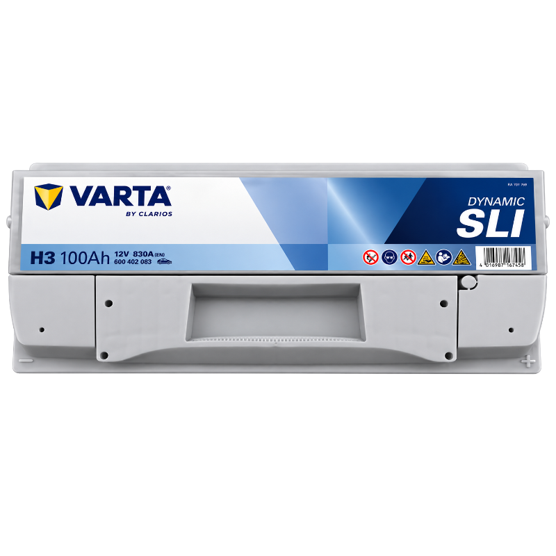 Bateria VARTA H3 Dynamic SLI - 12V 100Ah 830A