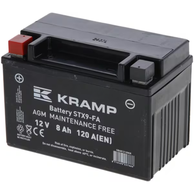 Bateria selada 12V 8Ah 120A -SBA812120KR