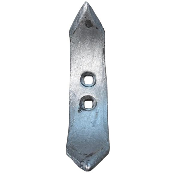 Bico escarificador 265x65x8mm, reversível temperado, curvo, 2 furos, adequado para Universal