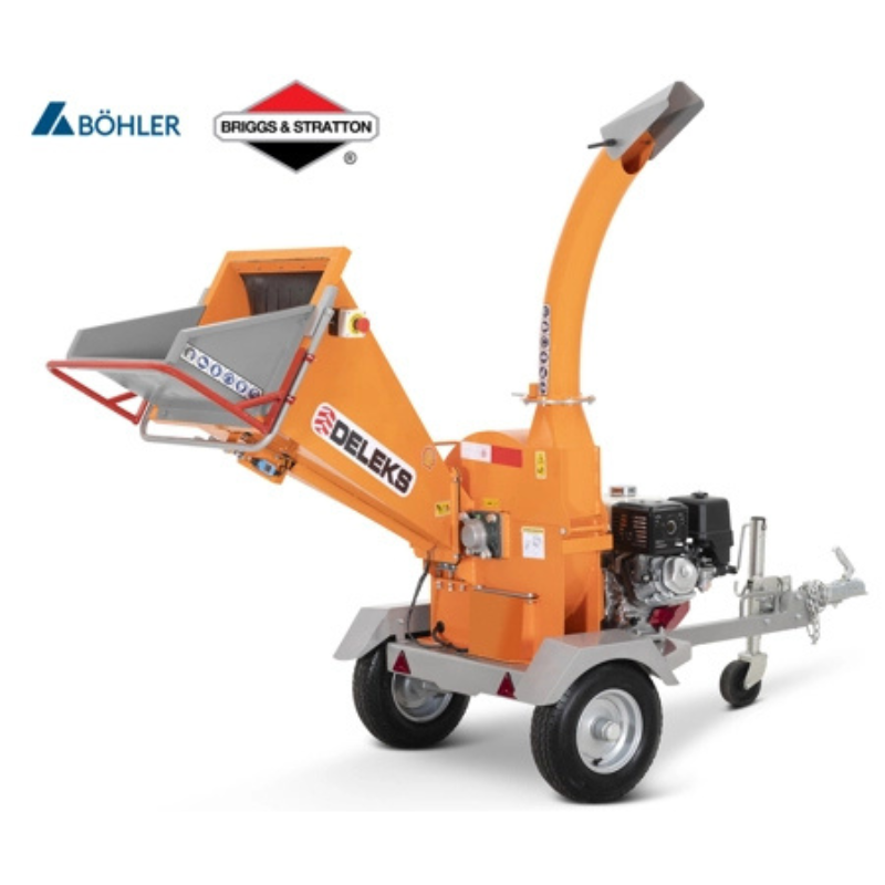 Biotriturador - Motor a combustão Briggs&Stratton 13,5cv - Arranque elétrico - ø triturável max. 12cm - DK-900 Briggs&Stratton