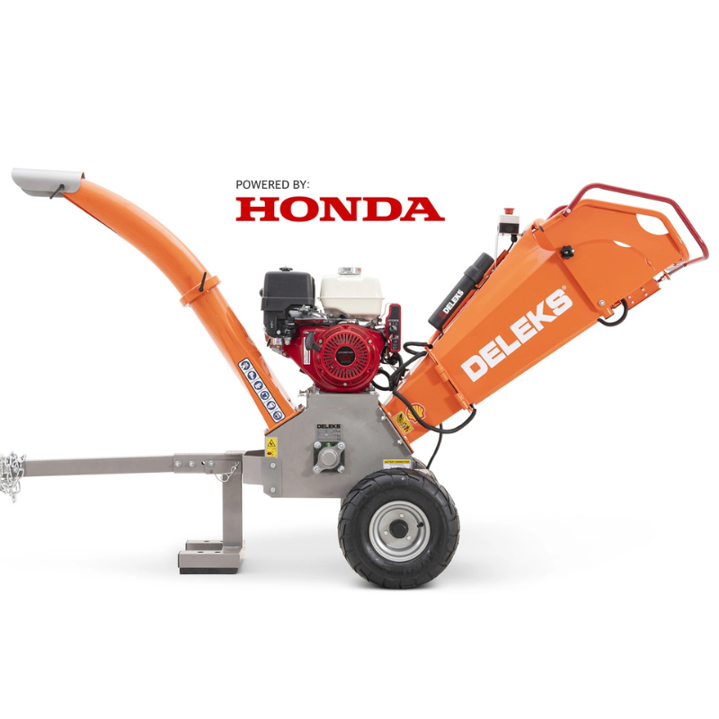Biotriturador - Motor a combustão Honda GX390 13,5cv - Arranque elétrico - ø triturável max. 10cm - DK-800 HONDA