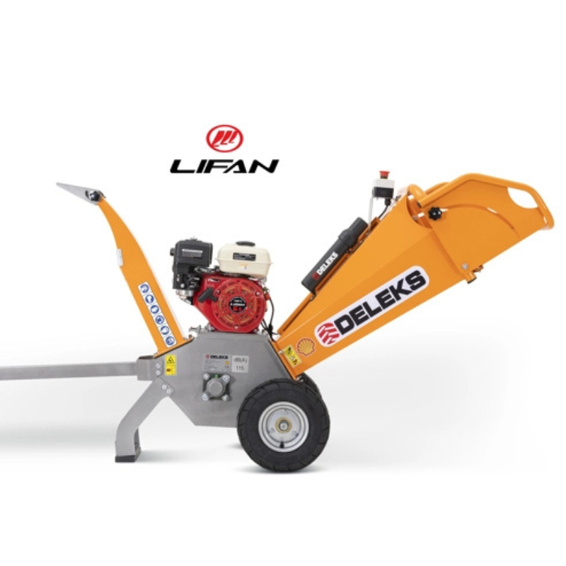 Biotriturador - Motor a combustão Lifan 168F-2 6,5cv - ø triturável max. 6cm - DK-500 LF