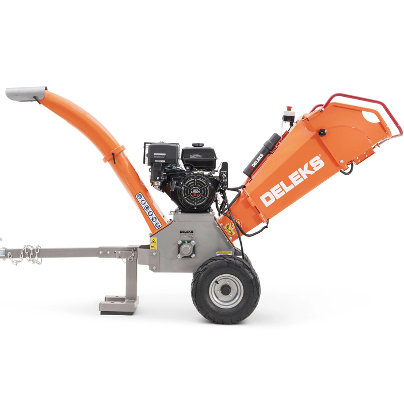 Biotriturador - Motor a combustão Lifan 190FD 15cv - Arranque elétrico - ø triturável max. 10cm - DK-800 LF