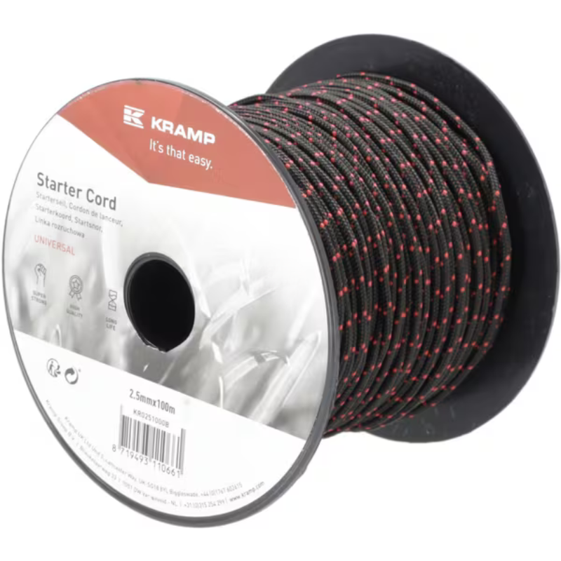 Cabo de arranque 2.5mm x 100mm, preta-KR0251000B