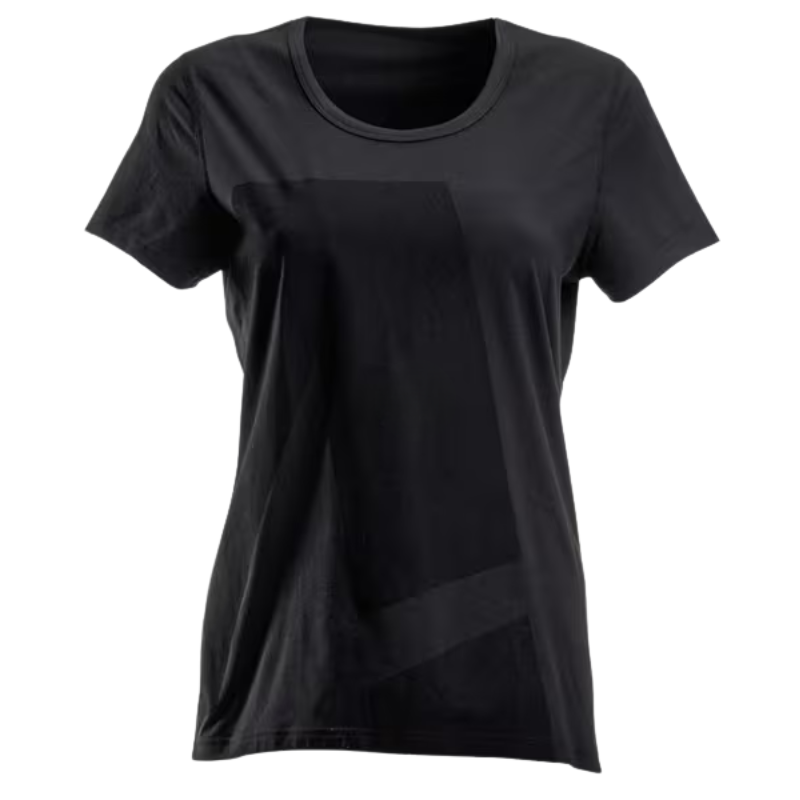 Camiseta para mulher, cor preta, S