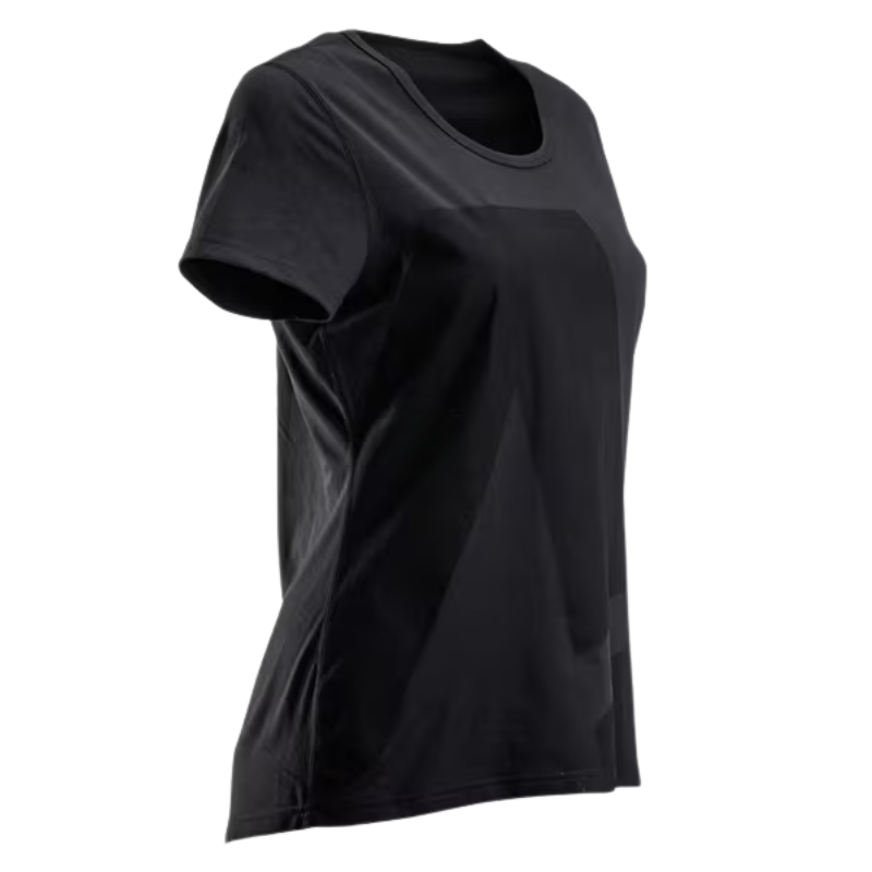 Camiseta para mulher, cor preta, S