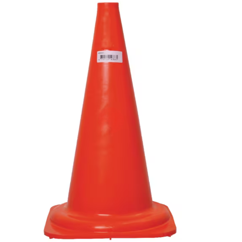 Cone de sinalização pesado 50 cm