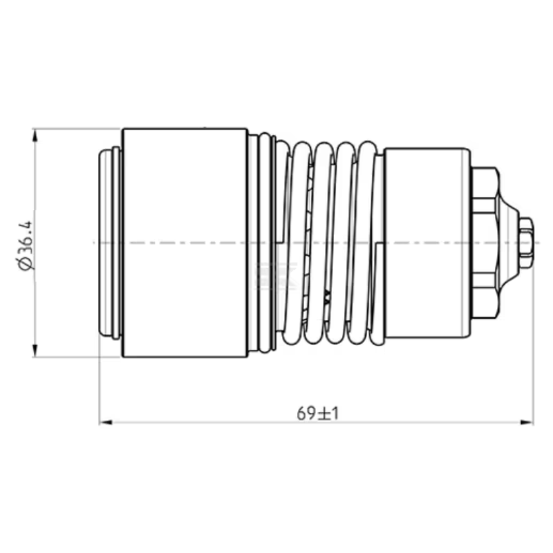Conexão femêa 1/2" kit - KIT5DCPVA08