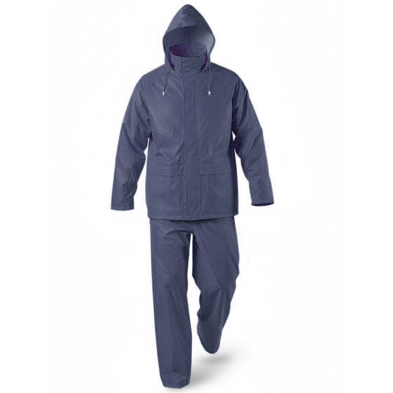 Conjunto de chuva SPLASH azul-marinho