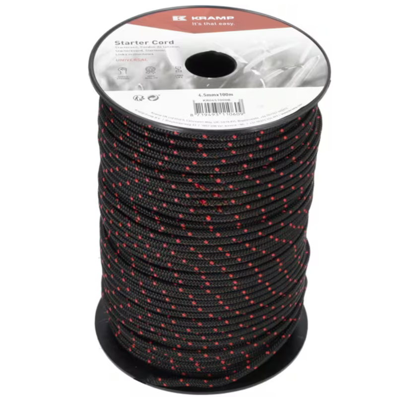 Corda de arranque 4,5mm x 100m preto-KR0451000B