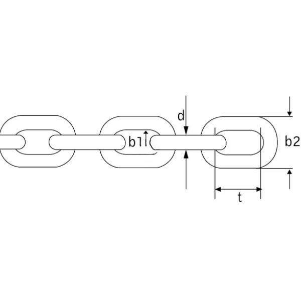 Corrente Ø16 X 45 mm - Preta