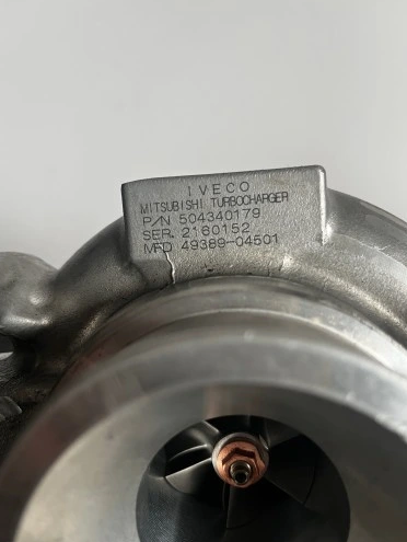 Turbo Mitsubishi 49T89-04501 - etiqueta original