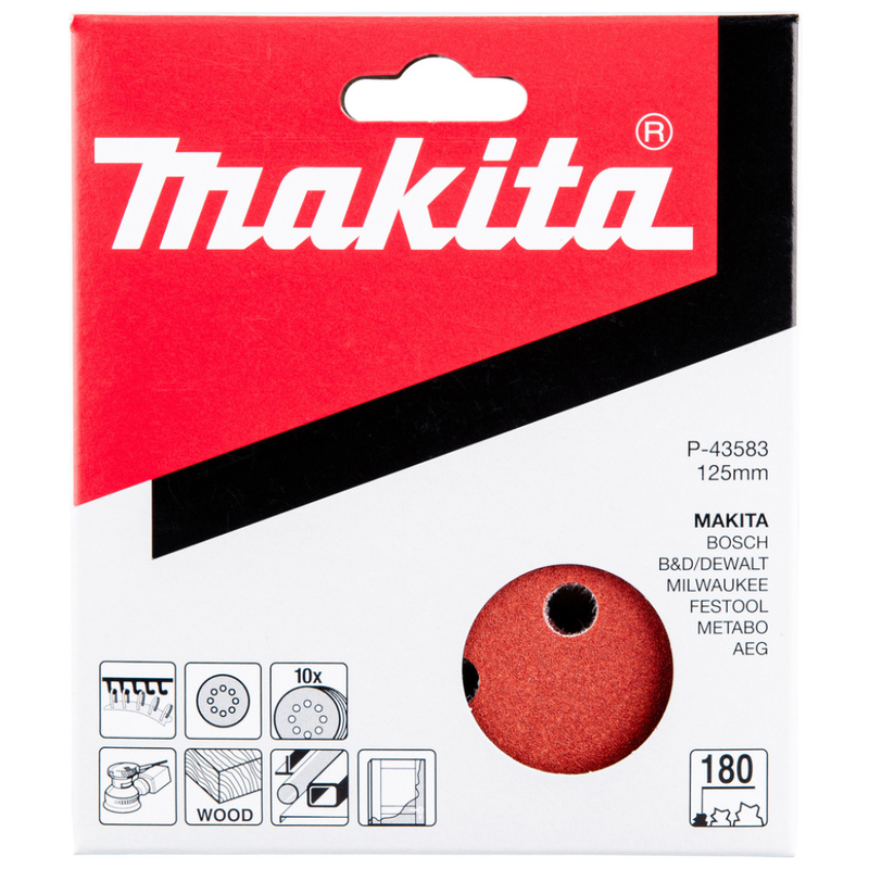 MAKITA Disco abrasivo 125 mm, 120G