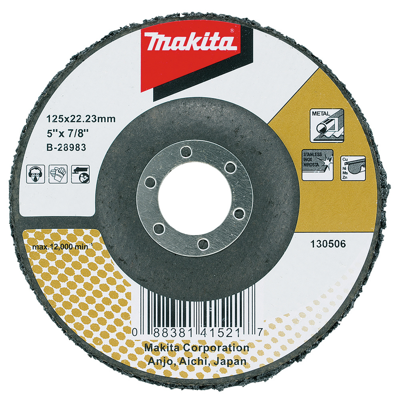 MAKITA Disco de limpeza Scotch 125mm - B-28983