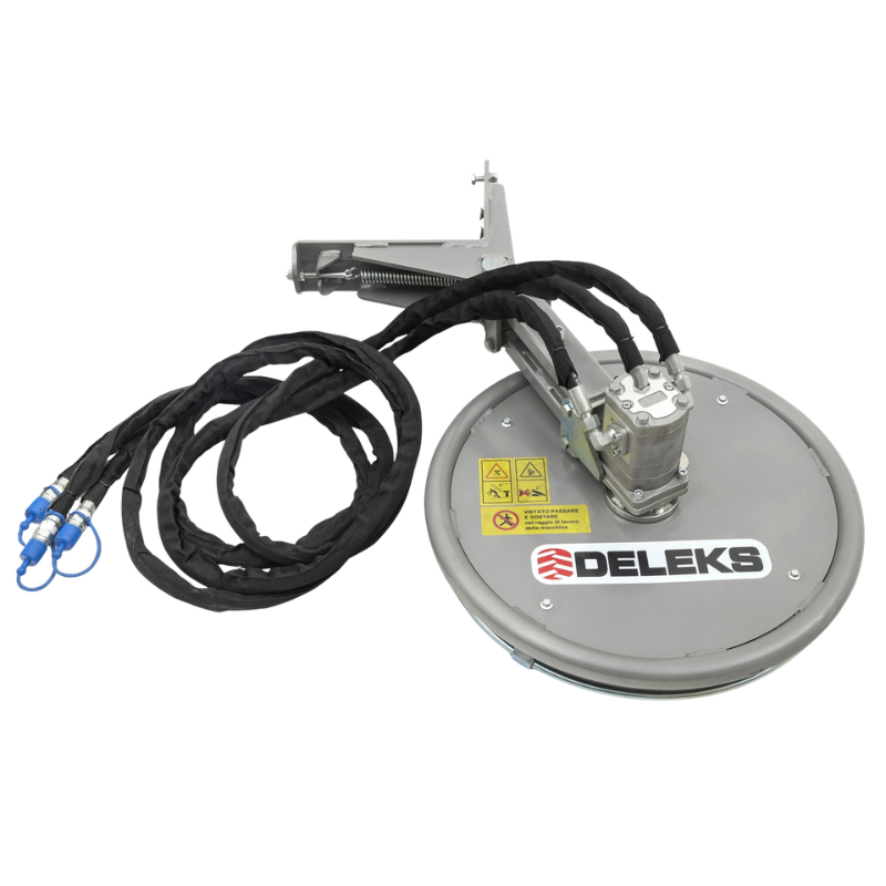 Universelle Zwischenreihenscheibe für Häcksler - 3 Hydraulikschläuche - DISC-603