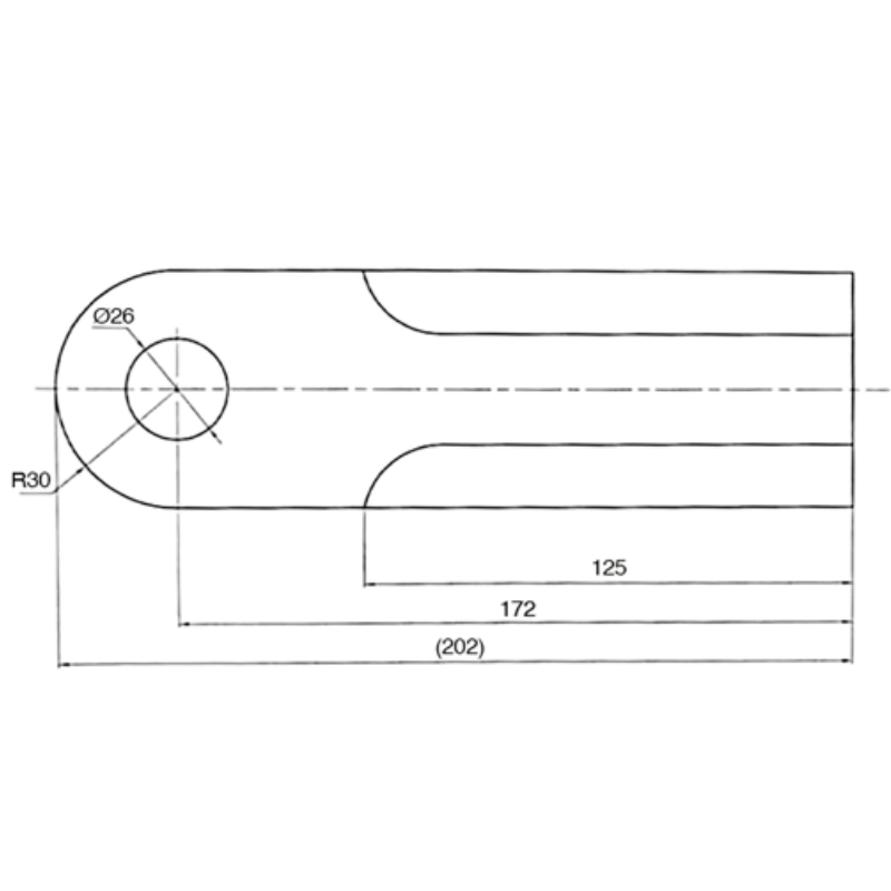 Universelle Zwischenreihenscheibe für Häcksler - 3 Hydraulikschläuche - DISC-603