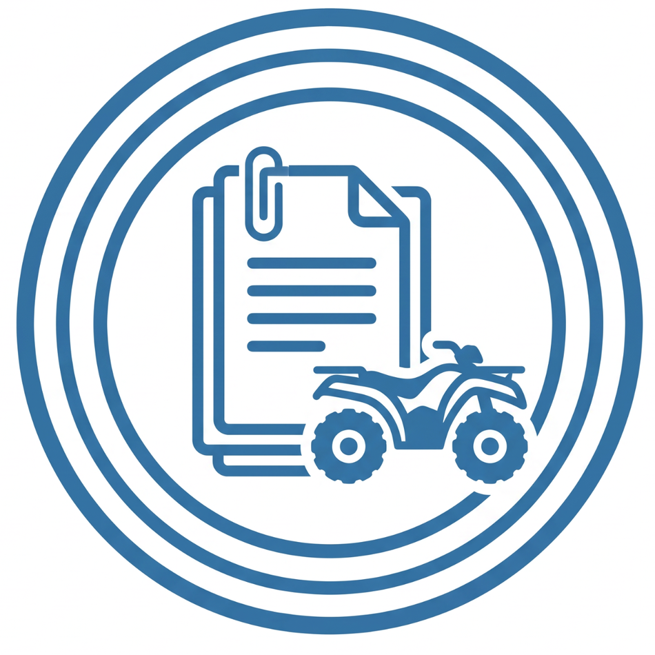 Despesas de Documentação Matrícula e Transporte – ATV LINHAI acima de 300 cc