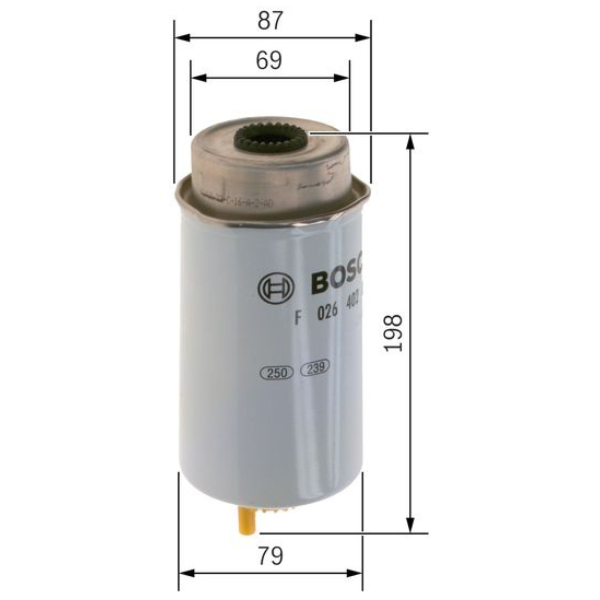 Filtro de Combustível - F026402079