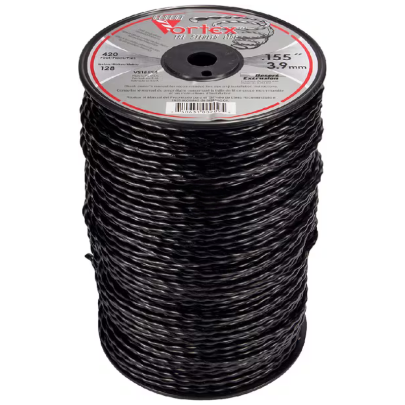 Fio de nylon para aparador de relva 3,9mm 128m Vortex - NL39128VOR
