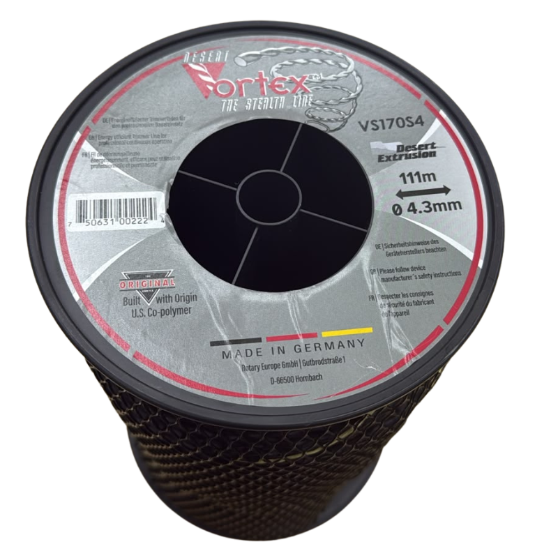 Fio de nylon  / roçadoras 4,3 mm 111mm - VS170S4