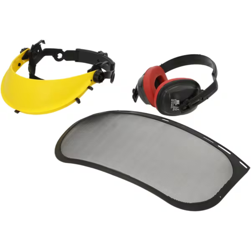 Kit de Proteção Florestal com Viseira e Abafadores Auditivos KRAMP – KH100300