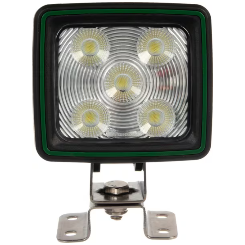 Farol de trabalho LED, quadrado, 60W, 5600lm, branco,  20 LED, Kramp
