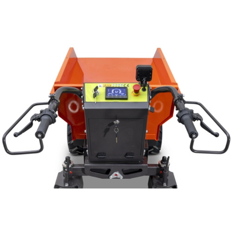 Minidumper com rodas - Basculamento hidráulico - 100% elétrico com bateria de lithium - Carga máx. 500kg - ME500EL