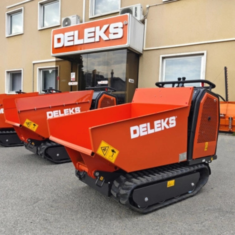Minidumper de largatas com basculamento hidráulico + E-start - Motor Briggs&Stratton 10cv - Carga max. 500kg - M5000-BS
