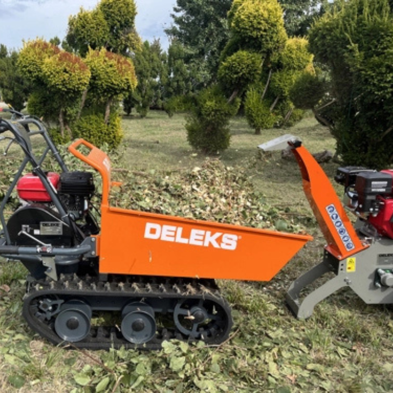 Minidumper de largatas com basculamento manual - Motor Lifan 6.5cv - Carga max. 300kg - MD-500EL