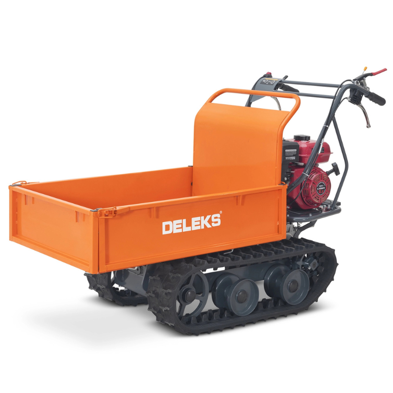 Minidumper de largatas com basculamento manual - Motor Lifan 6.5cv - Carga max. 300kg - MD-500FL