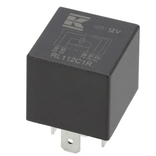 12V Relais, Wechsler 30A/40A mit Widerstand ohne Halterung