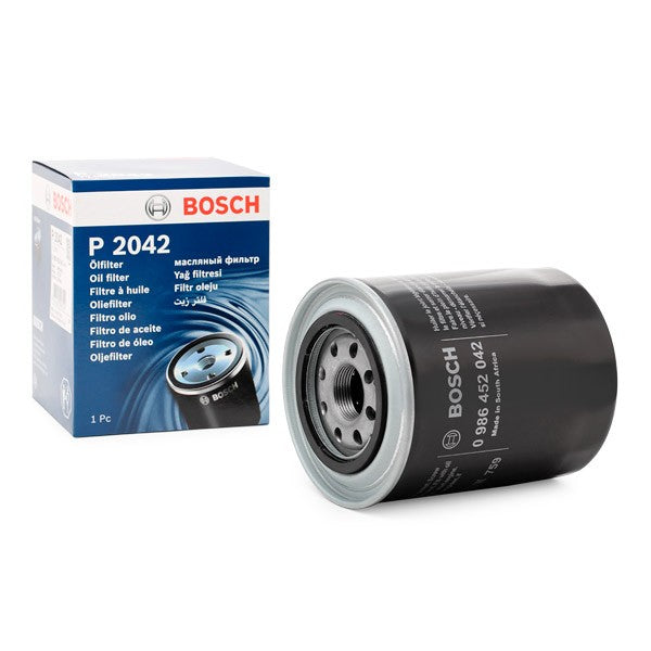 BOSCH 0986452042 P2042 filtro de óleo