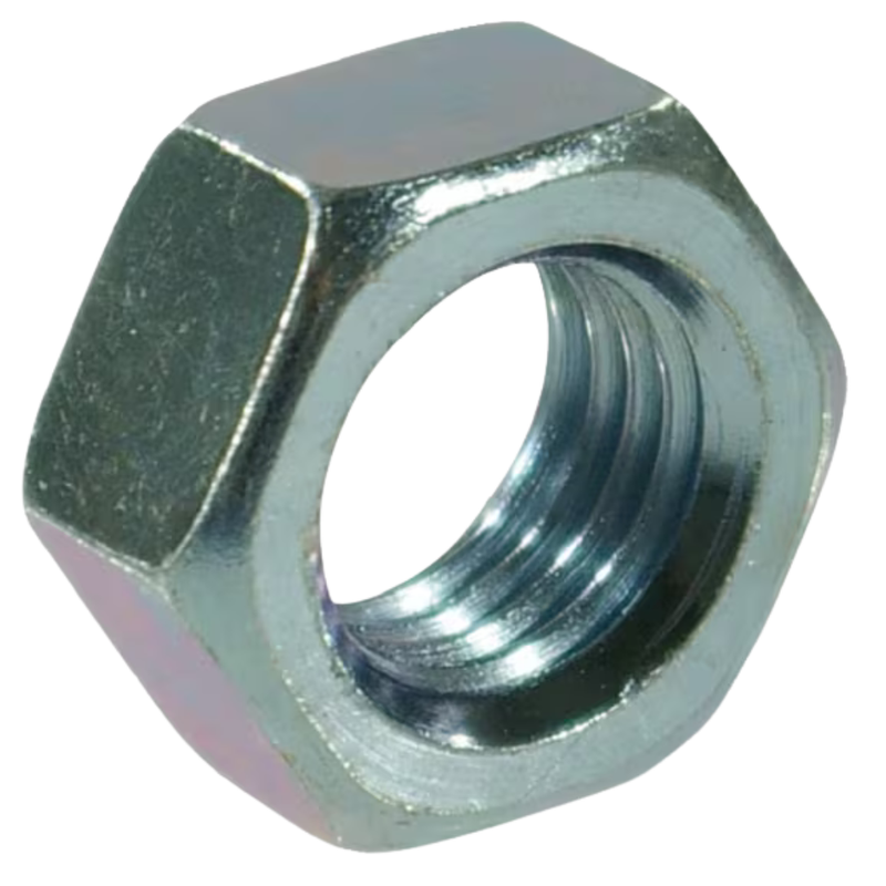 Porca sextavada DIN934 UNC 1" aço zincado Classe 8 - 9341UNCP010