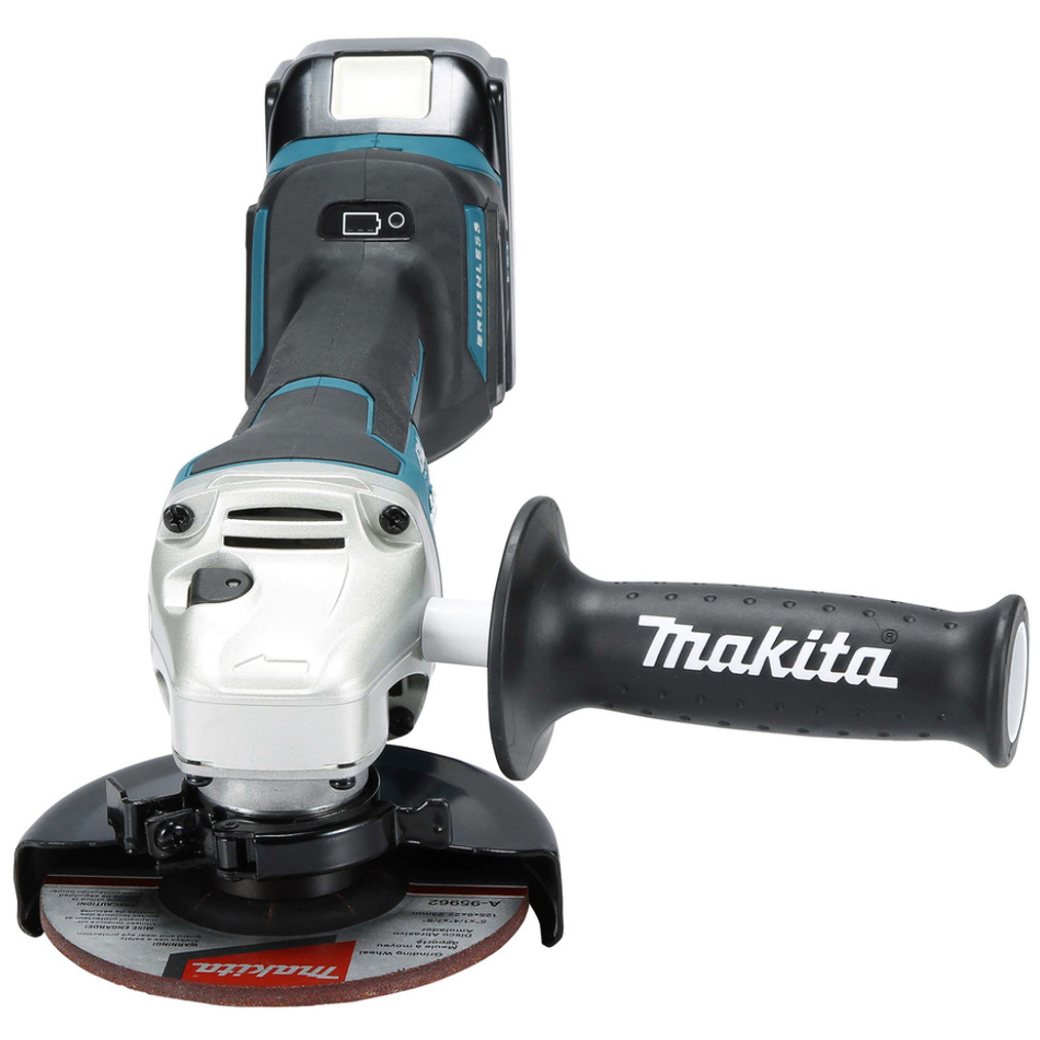 MAKITA Akku-Winkelschleifer 125mm BL18V Wippschalter - DGA517Z