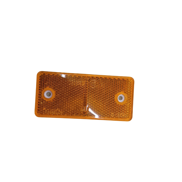 Refletor - Retangular Laranja Para Parafusar