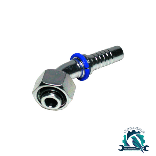 Terminal DKOL 45° 18 M27X2 DN 16 para Tubo Hidraulico - QuintaRepair